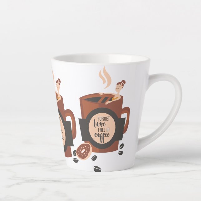 Caneca De Café Latte Latte Mug (Direita)