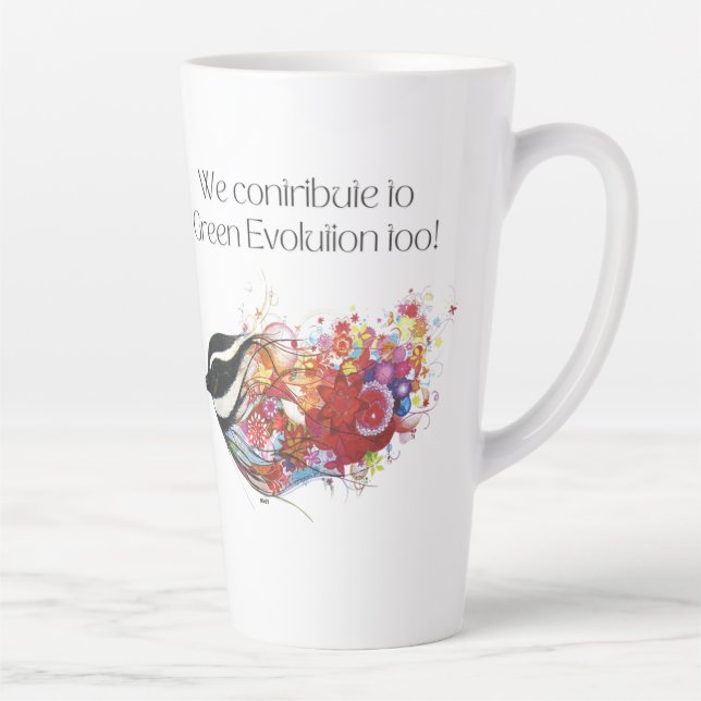 Caneca De Café Latte Latte Mug (Direita)