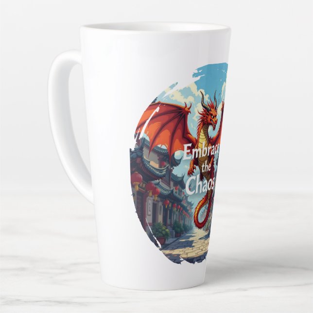 Caneca De Café Latte Latte Mug (Ângulo esquerdo)