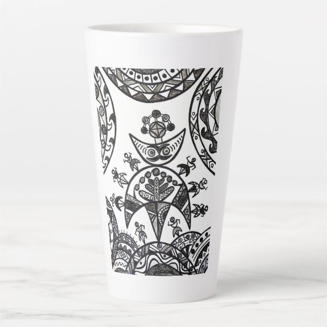 Caneca De Café Latte Latte Mug (Frente)