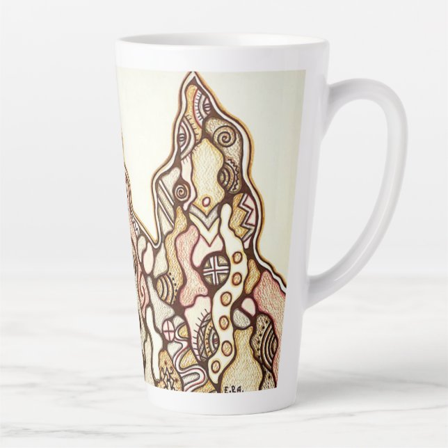 Caneca De Café Latte Latte Mug (Direita)