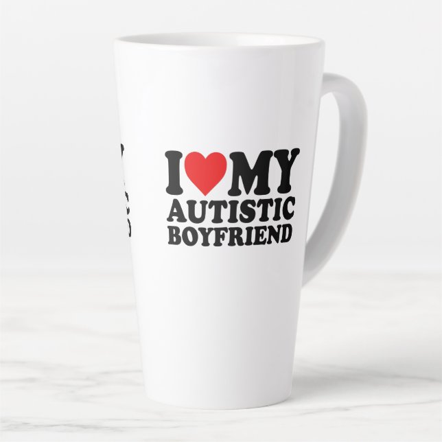 Caneca De Café Latte Latte Mug (Ângulo direito)