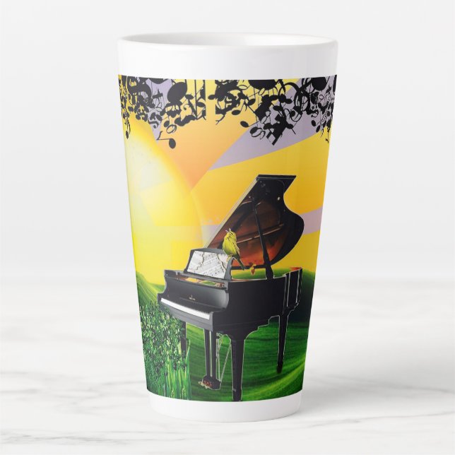 Caneca De Café Latte Latte Mug (Frente)