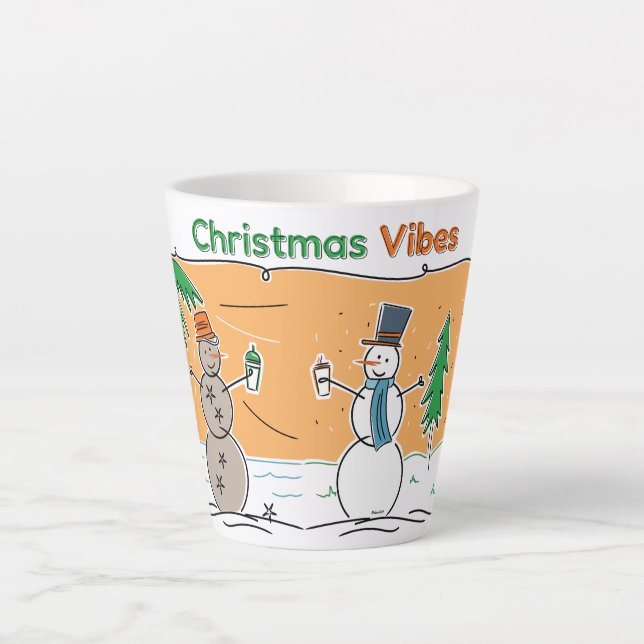 Caneca De Café Latte Latte Mug (Frente)