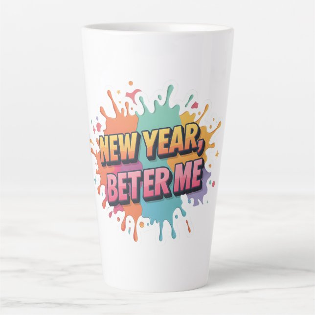 Caneca De Café Latte Latte Mug (Frente)