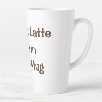 Caneca De Café Latte Latte Mug