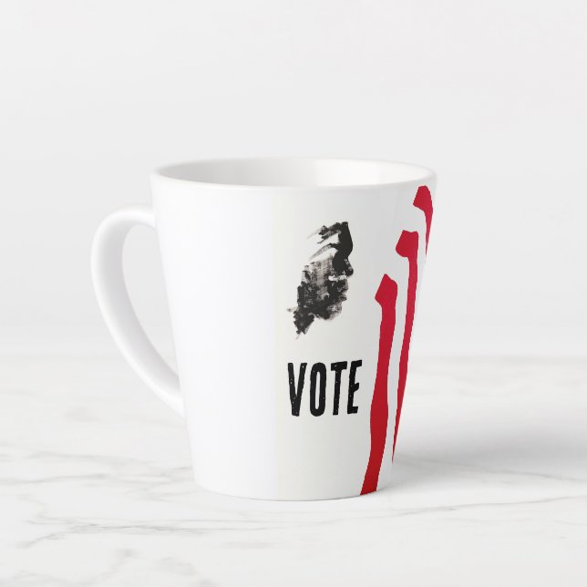 Caneca De Café Latte Latte Mug (Ângulo esquerdo)