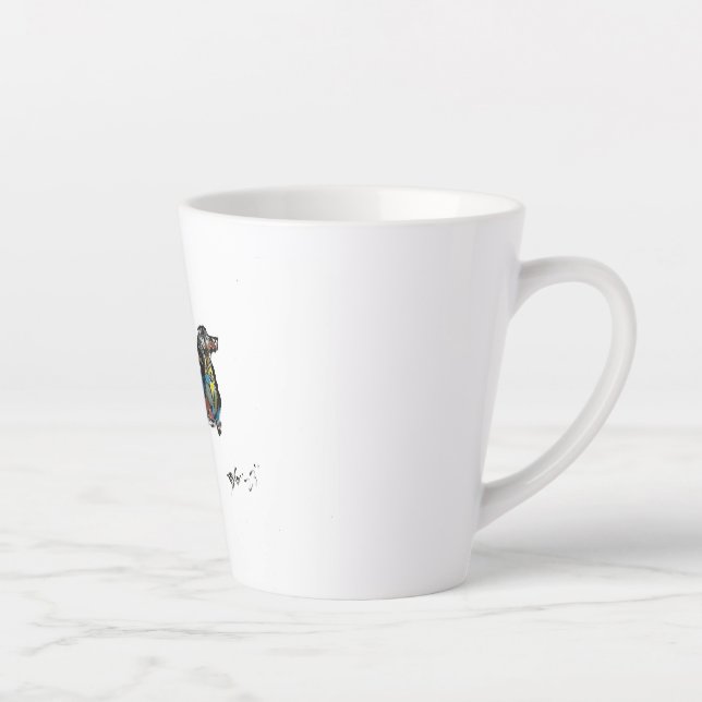 Caneca De Café Latte Latte Mug (Direita)