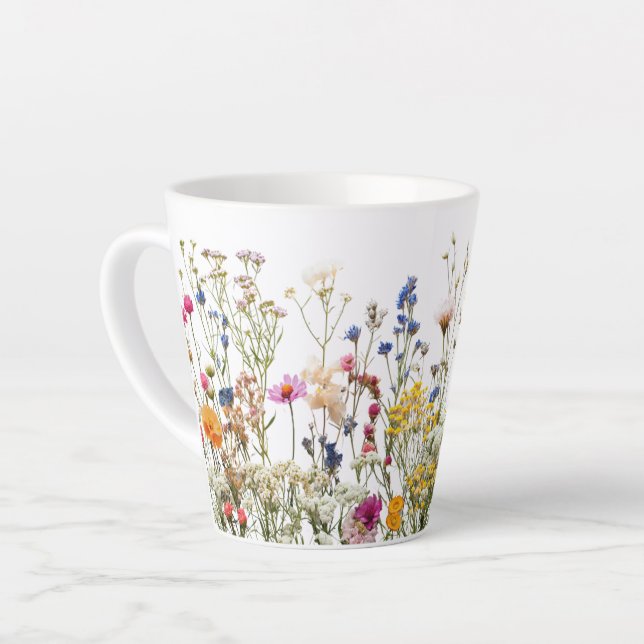 Caneca De Café Latte Latte Mug 12 oz (Ângulo esquerdo)