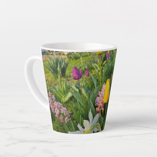 Caneca De Café Latte Latte Mug 12 oz (Ângulo esquerdo)