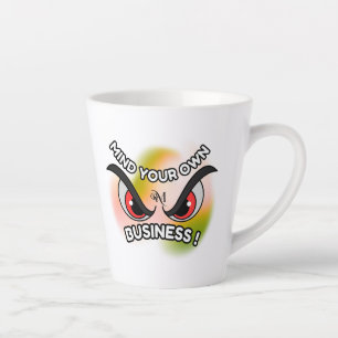 Caneca De Café Latte Latte Mug 12oz: Cuide do seu