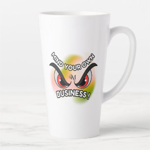 Caneca De Café Latte Latte Mug 17oz: Cuide do seu