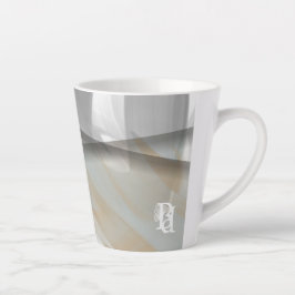 Caneca De Café Latte Latte Mug Abstract Home Trend Sandy Tornado