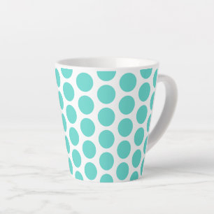 Caneca De Café Latte Latte Mug-Bolinhas