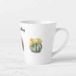 Caneca De Café Latte Latte Mug Cacto