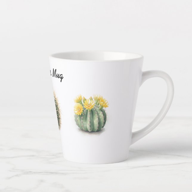 Caneca De Café Latte Latte Mug Cacto (Direita)