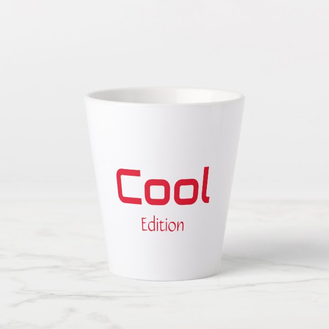 Caneca De Café Latte Latte Mug da Edição legal (Frente)