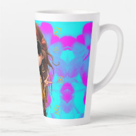 Caneca De Café Latte Latte Mug De Latte De Hippie