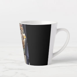 Caneca De Café Latte Latte Mug, gengibre