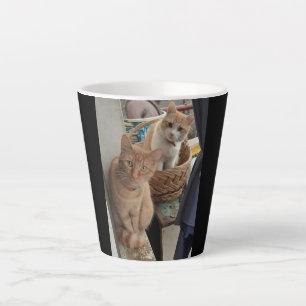 Caneca De Café Latte Latte Mug, gengibre