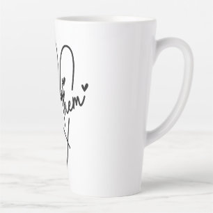 Caneca De Café Latte Latte Mug "Let Them"