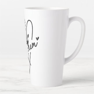 Caneca De Café Latte Latte Mug "Let Them"