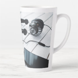 Caneca De Café Latte Latte Mug Moderna e Sonora