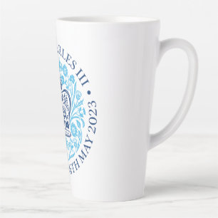 Caneca De Café Latte Latte Mug para 2023 Coronation - Blue