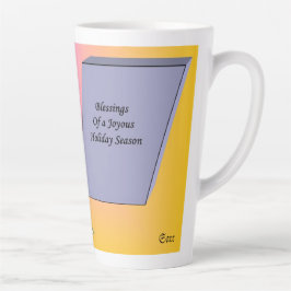 Caneca De Café Latte Latte Mug / Pastor de Natal