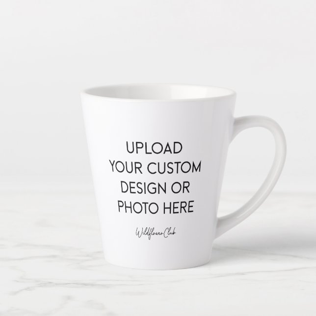 Caneca De Café Latte Latte Mug short 12oz. (Direita)