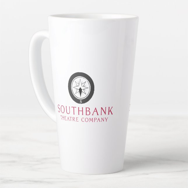 Caneca De Café Latte Latte Mug Southbank Theater Company (Ângulo esquerdo)
