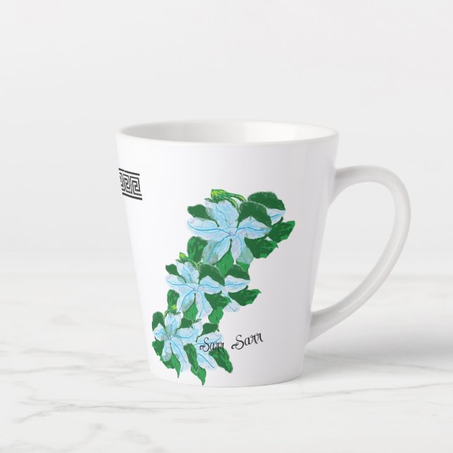 Caneca De Café Latte Latte Mug : Um Sentimento Grego (Direita)