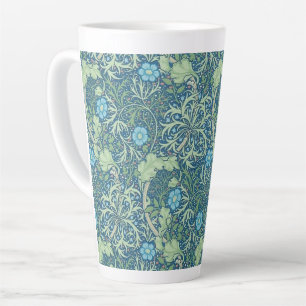 CANECA DE CAFÉ LATTE LATTE MUG : WILLIAM MORRIS : DESIGN MARINHA