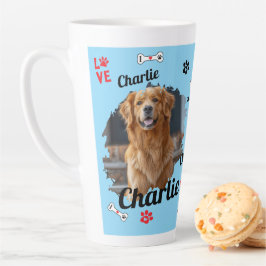 Caneca De Café Latte Lembranças Personalizadas de Memorial de Cachorro