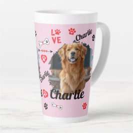 Caneca De Café Latte Lembranças Personalizadas de Memorial de Cachorro