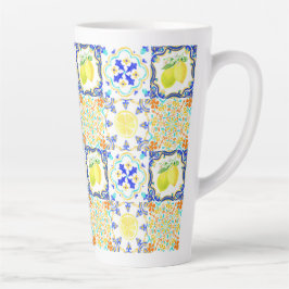 Caneca De Café Latte Lemon Mug