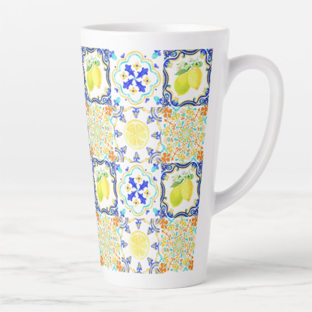 Caneca De Café Latte Lemon Mug (Direita)