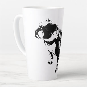Caneca De Café Latte Lento É Natural