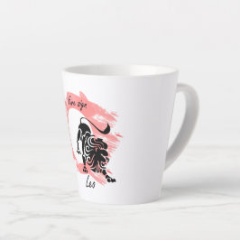Caneca De Café Latte Leo