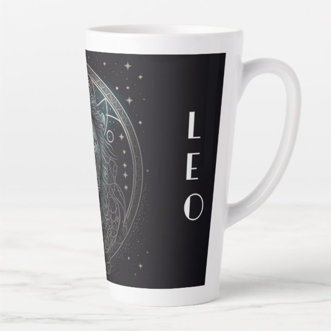 Caneca De Café Latte Leo Latte Mug (Direita)