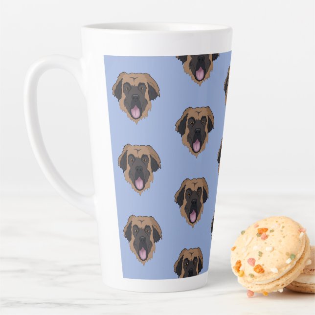 Caneca De Café Latte Leonberger (In Situ)
