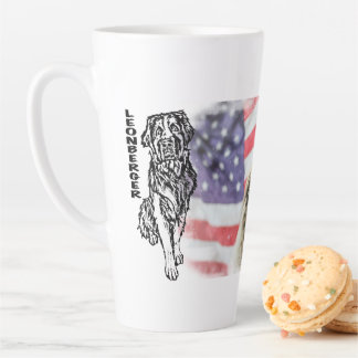 Caneca De Café Latte Leonberger