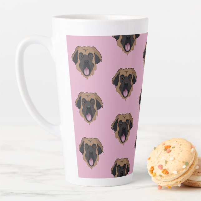 Caneca De Café Latte Leonberger (In Situ)
