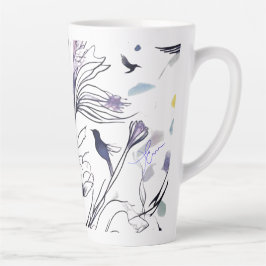 Caneca De Café Latte Les envolés 2 Tasse
