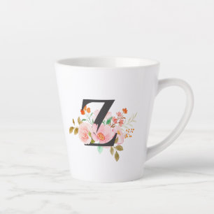 Caneca De Café Latte Letra Z