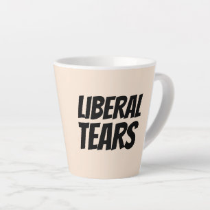 CANECA DE CAFÉ LATTE LIBERAL TEARS LATTE CAFÉ MUG