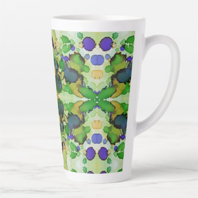 Caneca De Café Latte Lily Pad (Direita)
