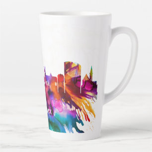 Caneca De Café Latte Limerick Skyline