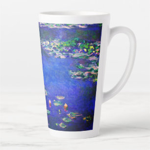 Caneca De Café Latte Lindíssimas Nenúfares Vintage por Claude Monet