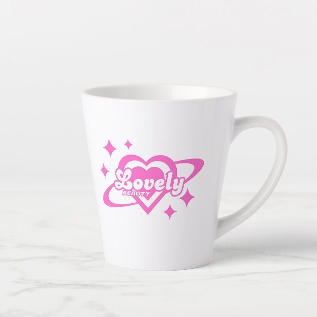 Caneca De Café Latte Lindo (Direita)